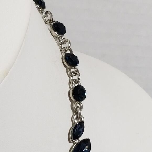 Rare blue marquise bib statement 14" 2" ex.  1.1936 - Picture 10 of 16